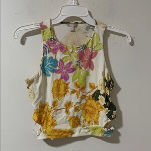 Guess Multicolor Floral Tank Top